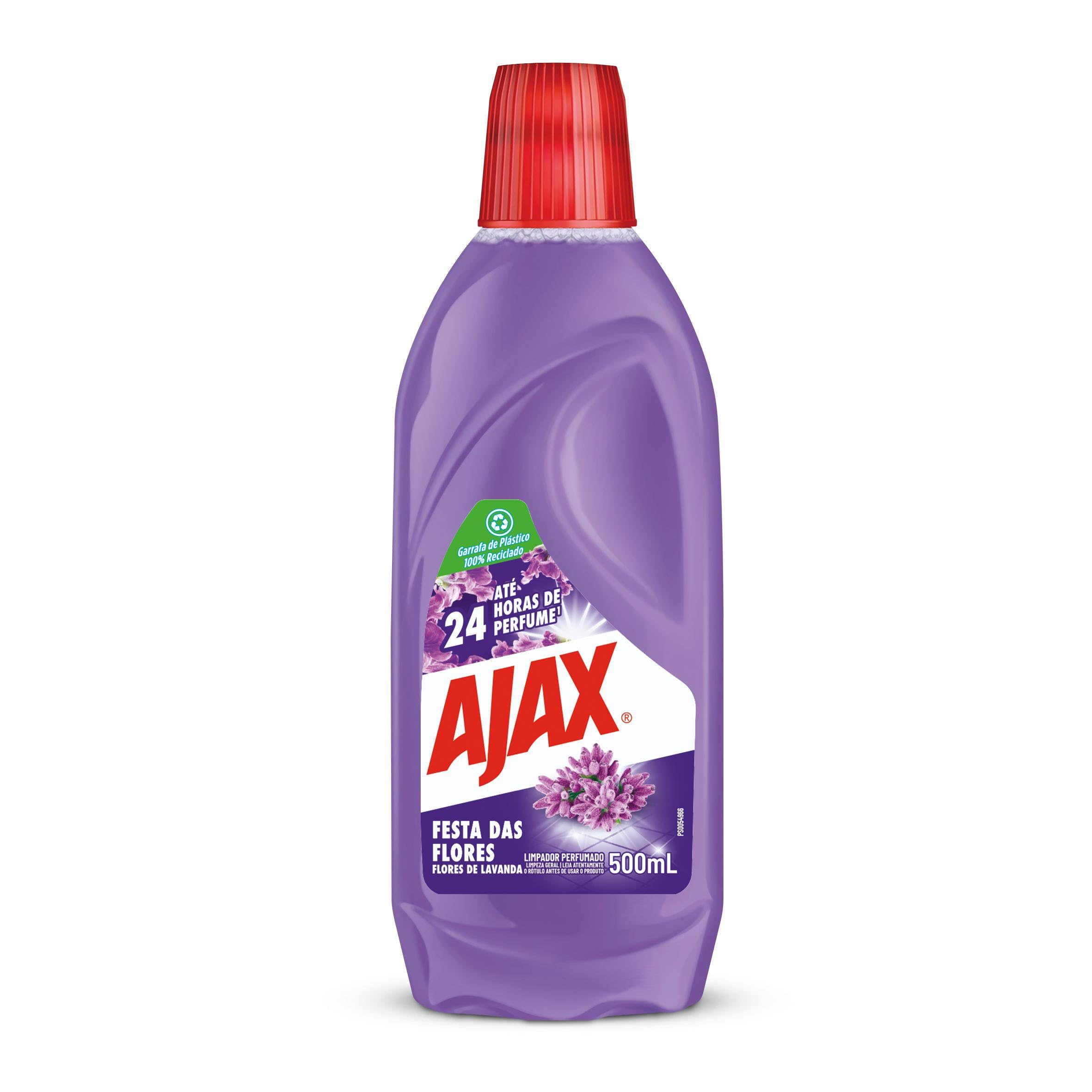 Ajax Festa das Flores Lavanda Limpador de Superfícies, 500ml